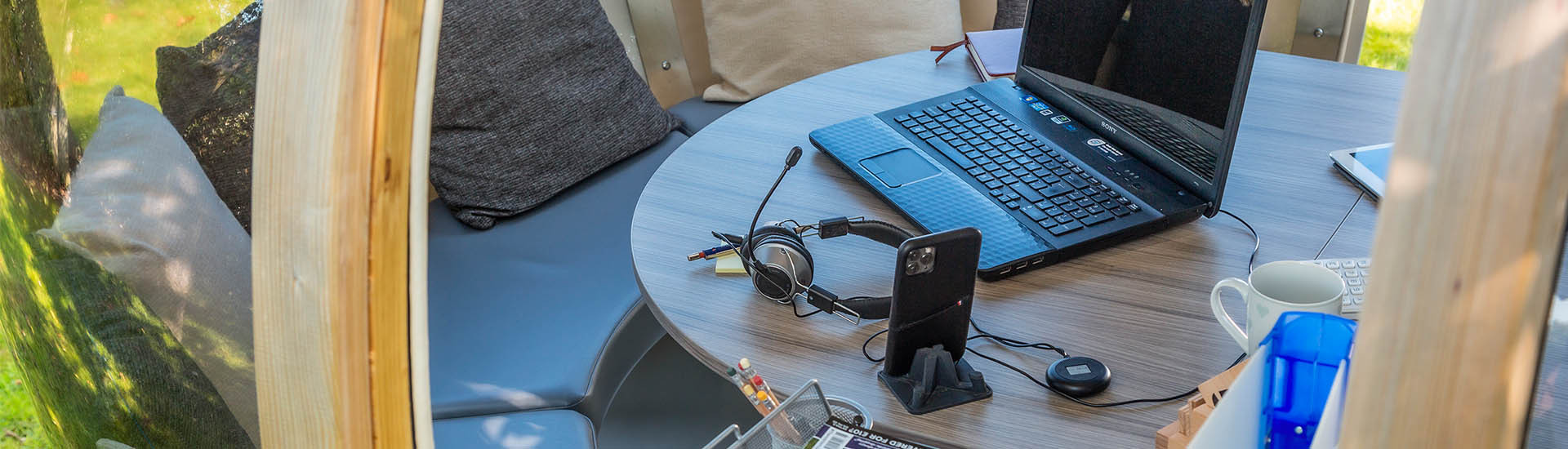 Rotating Garden Pod Office from Ornate Garden