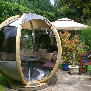 Ornate Garden Rotating Seater