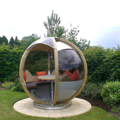 Ornate Garden Rotating Seater