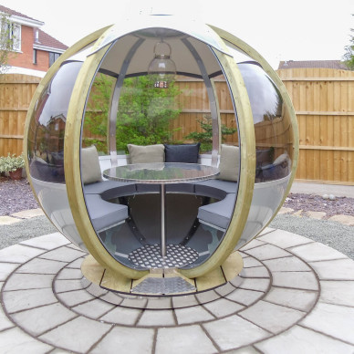 Ornate Garden Rotating Seater