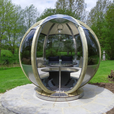 Ornate Garden Rotating Seater