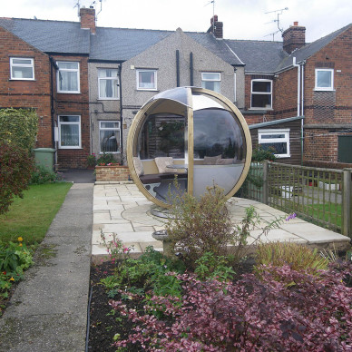 Ornate Garden Rotating Seater