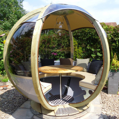 Ornate Garden Rotating Seater