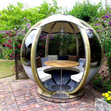 Ornate Garden Rotating Seater