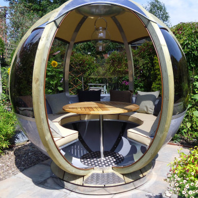 Ornate Garden Rotating Seater