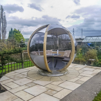 Ornate Garden Rotating Seater