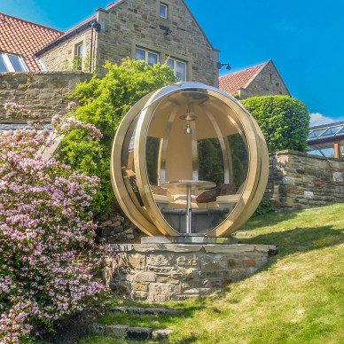 Ornate Garden Rotating Seater