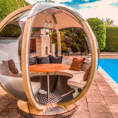 Ornate Garden Rotating Seater