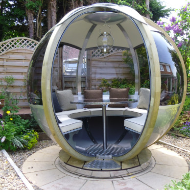 Ornate Garden Rotating Seater